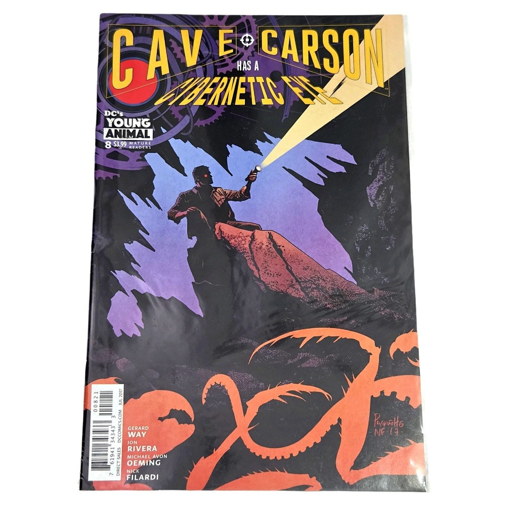 Cave Carson Has A Cybernetic Eye 8 DC Comics Young Animal Gerard Way